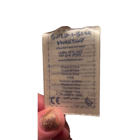 Build-A-Bear Workshop White Tan Hooves Lamb Sheep Plush Stuffed Toy - Picture 8 of 15